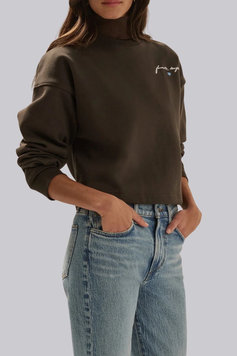 Cropped Signature Sweatshirt