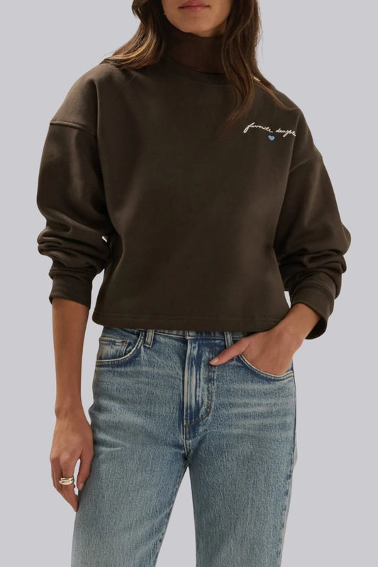 Cropped Signature Sweatshirt