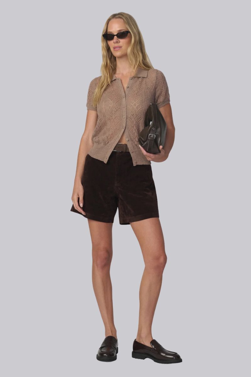 Vegan Suede Harlowe Short