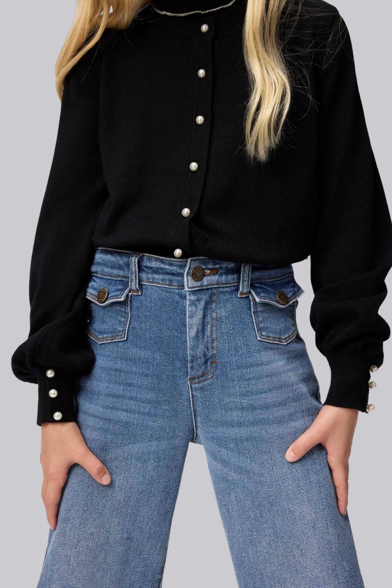 Black Guinevere Cardigan