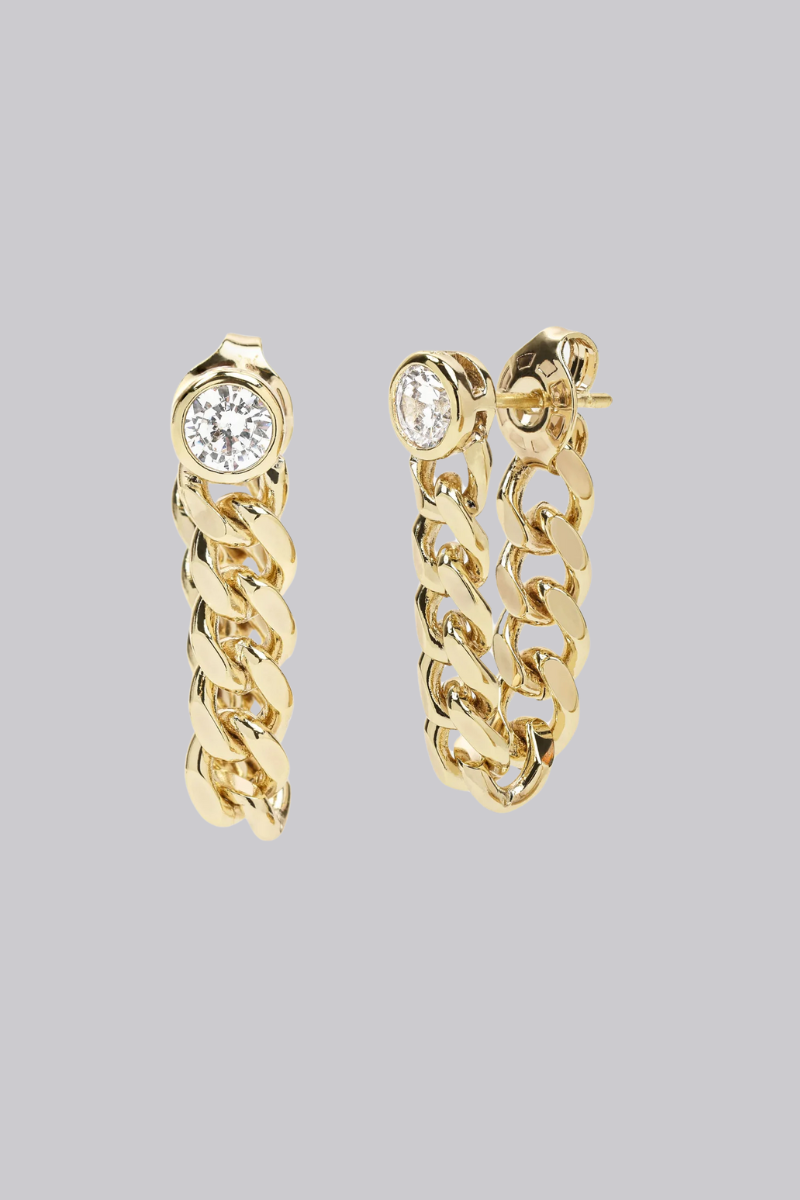 Julian Soft Chain Hoops