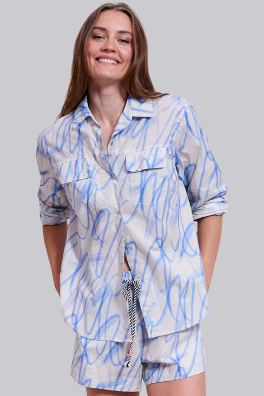 Printed Safari Shirt