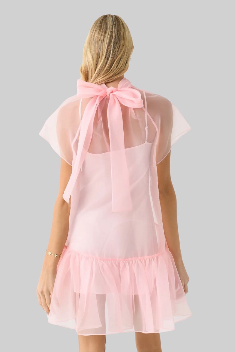 Beaux Tiered Mini Dress